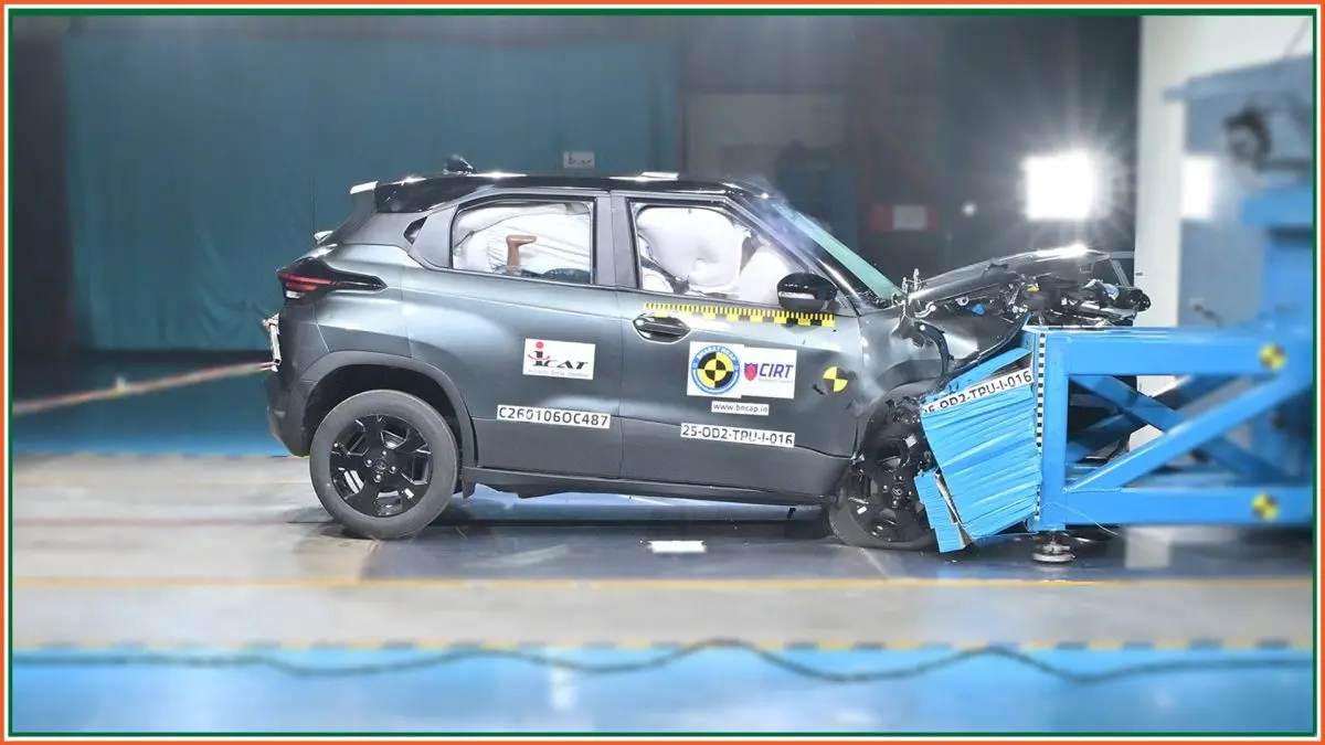 PUNCH FRONTAL IMPACT DURING TEST