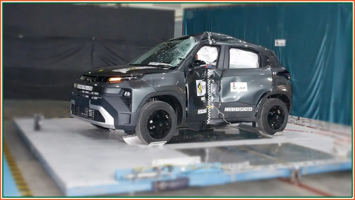 PUNCH SIDE POLE IMPACT POST TEST