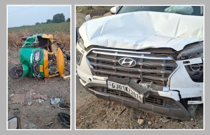 Road Accident Near Dasada Claims Two Lives