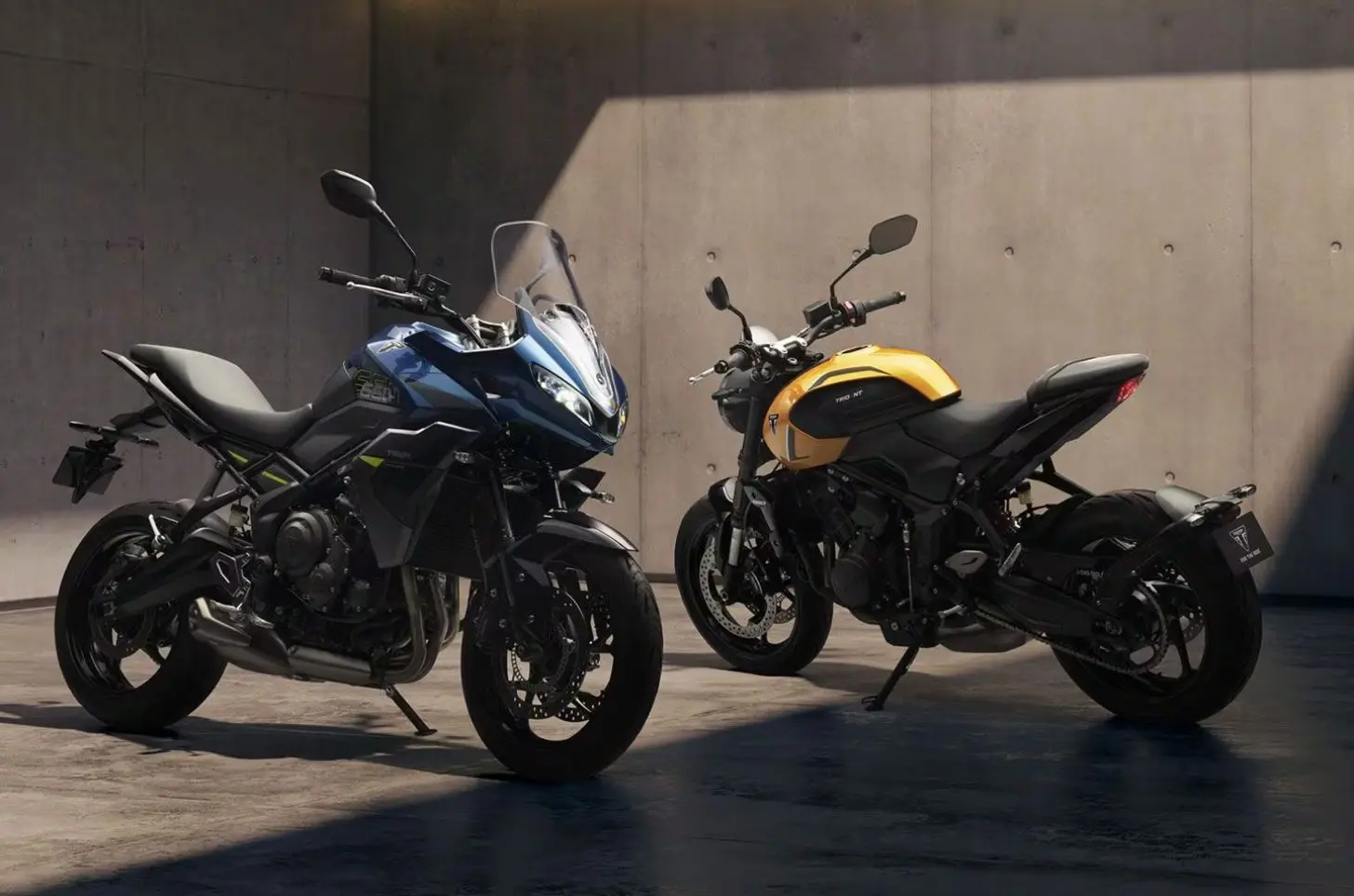 Triumph Trident 660 and Tiger Sport