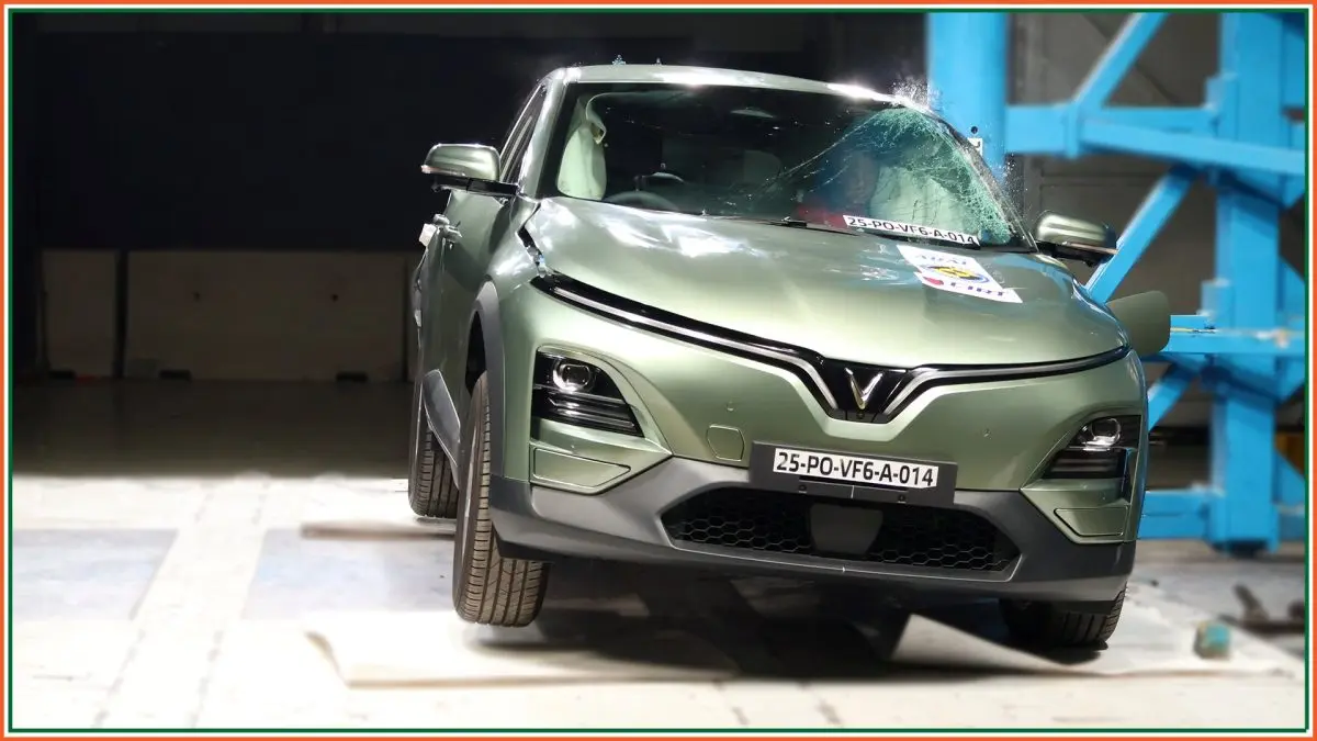 VF6 SIDE POLE IMPACT DURING TEST