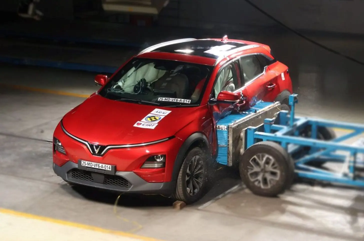 Vinfast VF6 receives 5 star Bharat NCAP