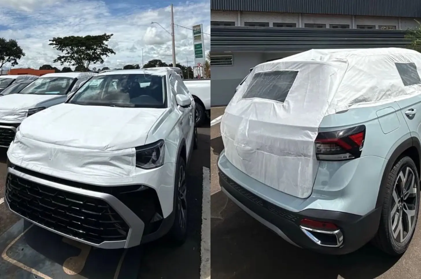 Volkswagen Taigun Facelift Spotted