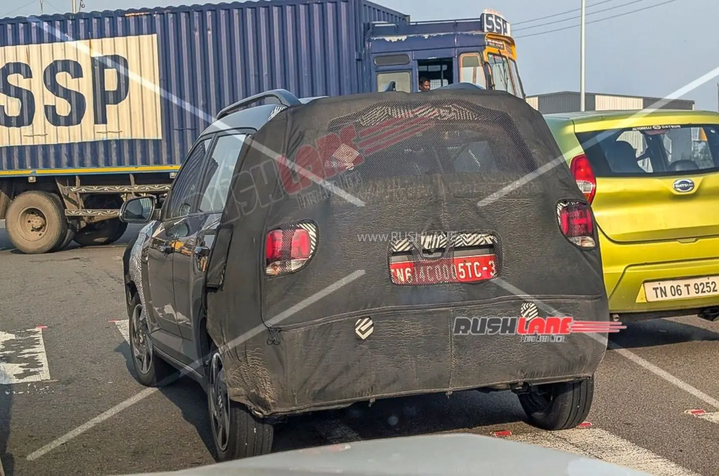 Hyundai exter facelift spotted ahead of launch