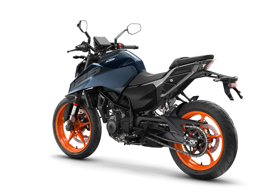 Ktm 125 duke rear side profile
