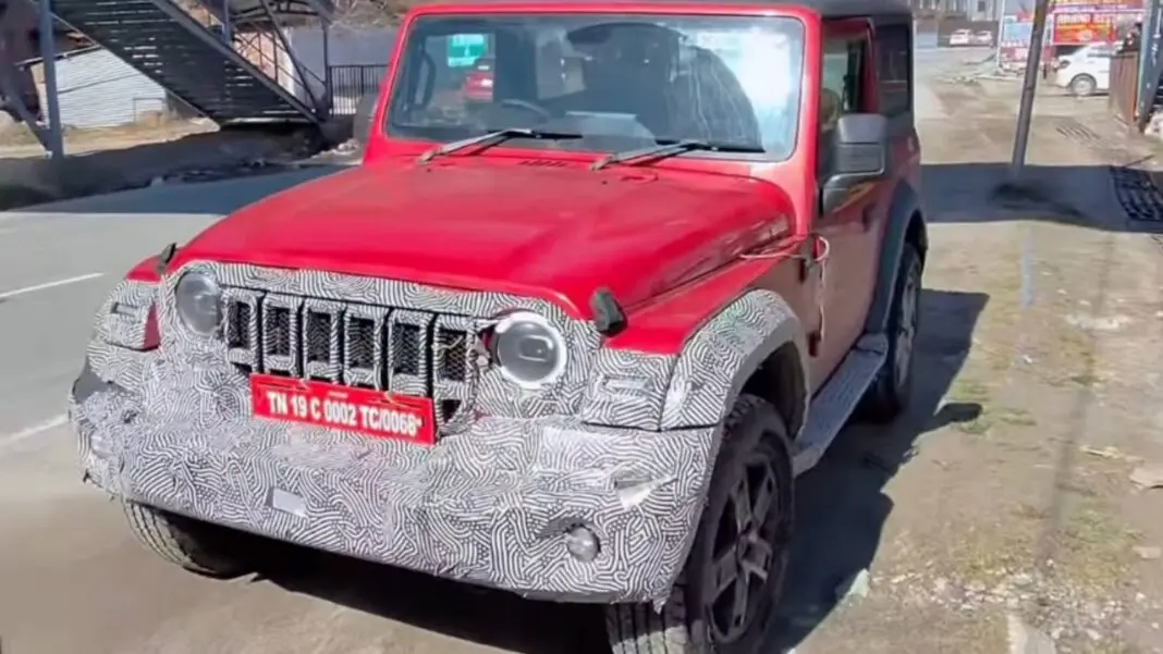 Mahindra Thar Facelift