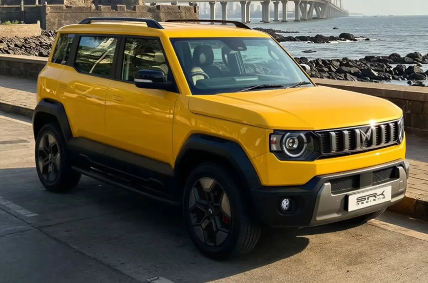 Mahindra Vision S Render