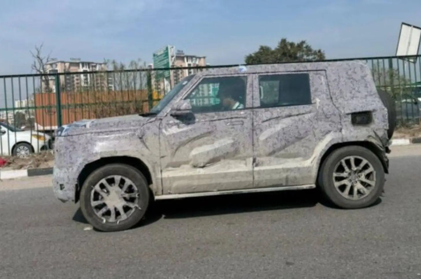 Mahindra Vision S spied India