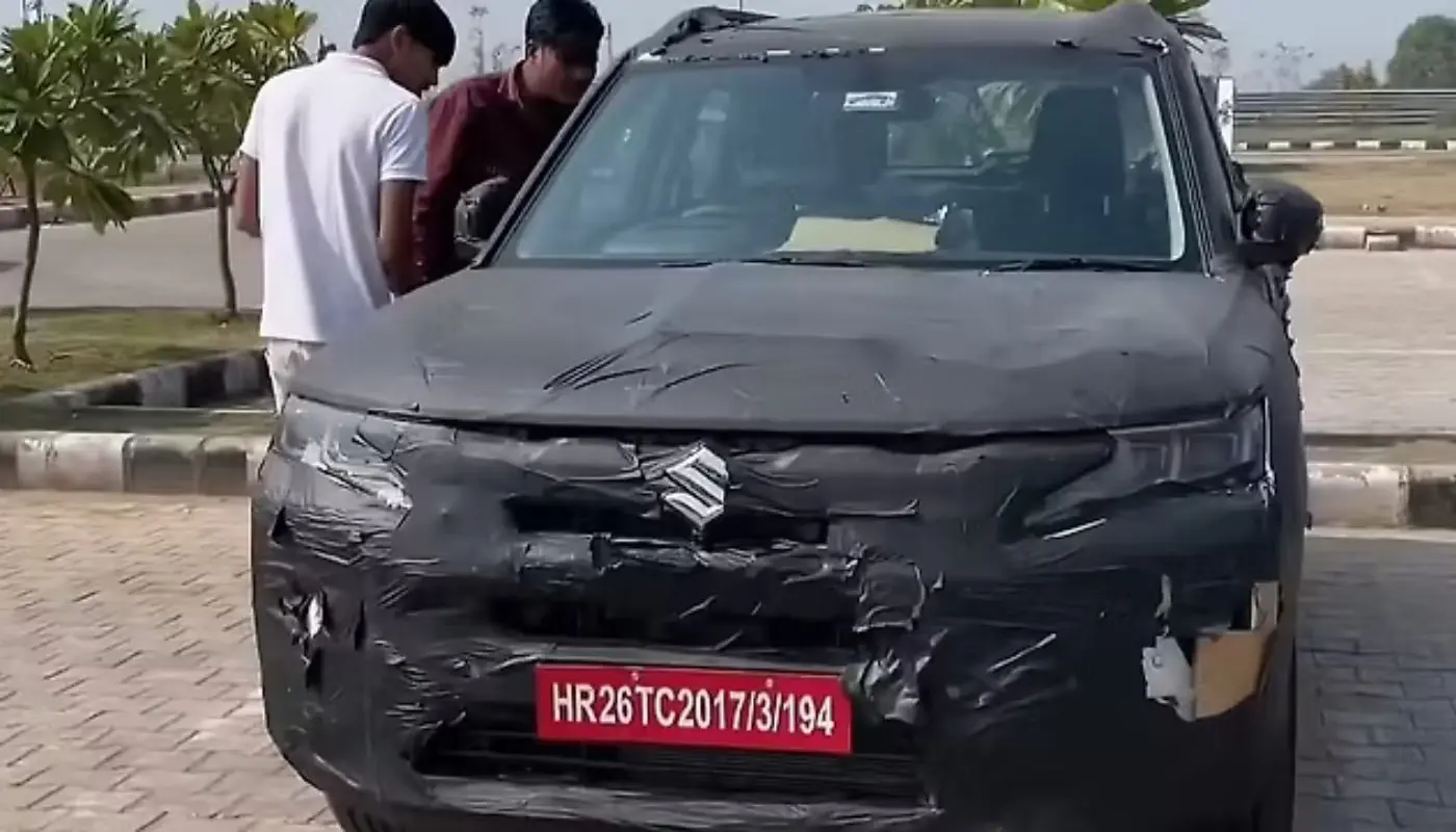 New 2026 Maruti Suzuki Brezza Spied