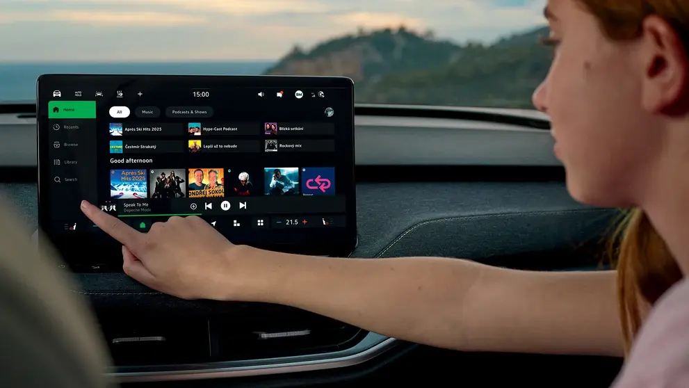 Spotify in Skoda Cars