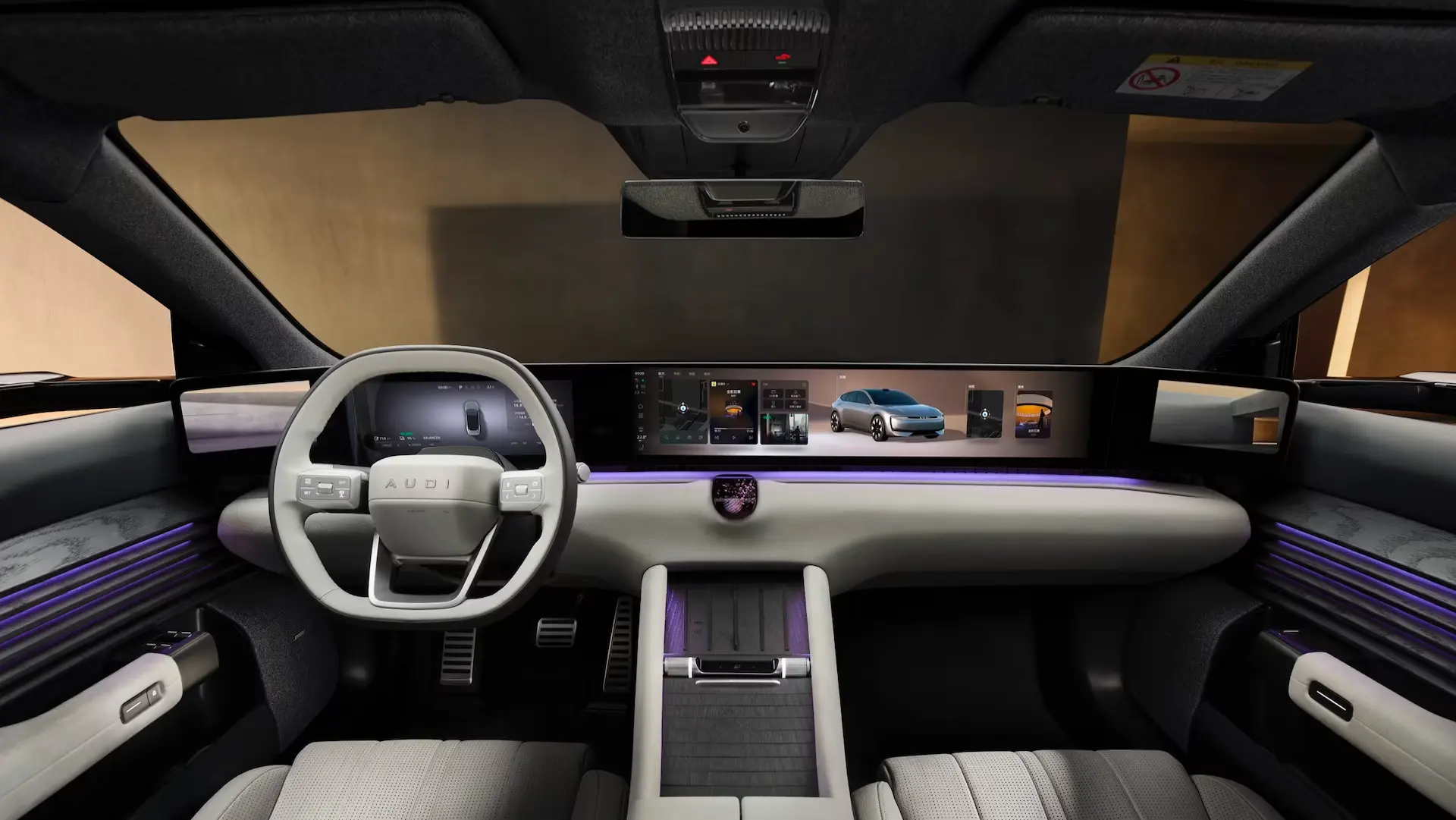 Audi E5 Sportback interior