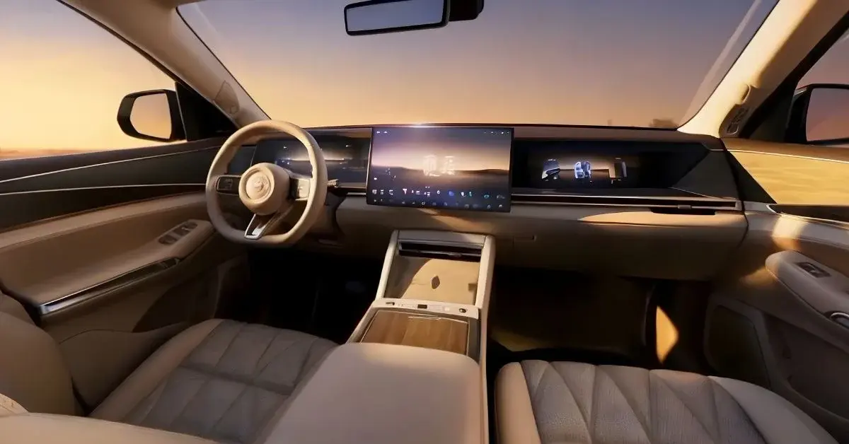 BYD Great Tang electric SUV interor