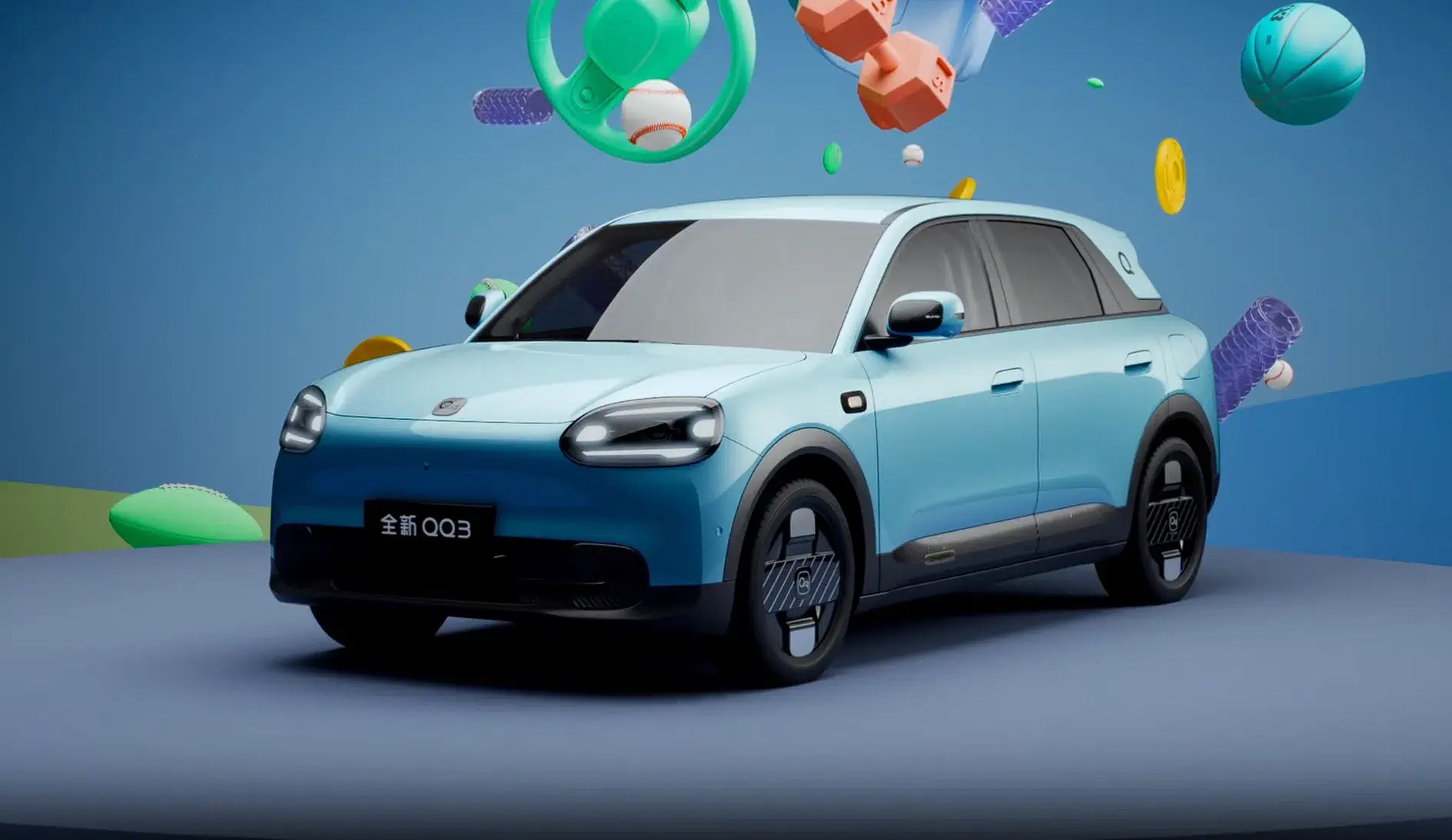 Chery QQ3 EV Unveiled