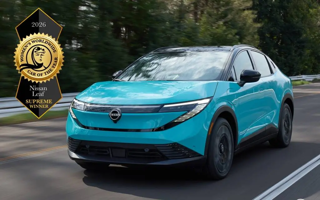 Nissan Leaf Wins WWCOTY
