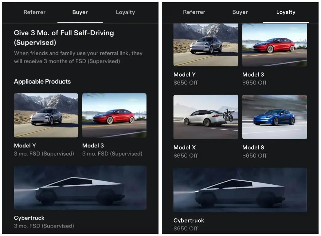 Tesla Referral Program