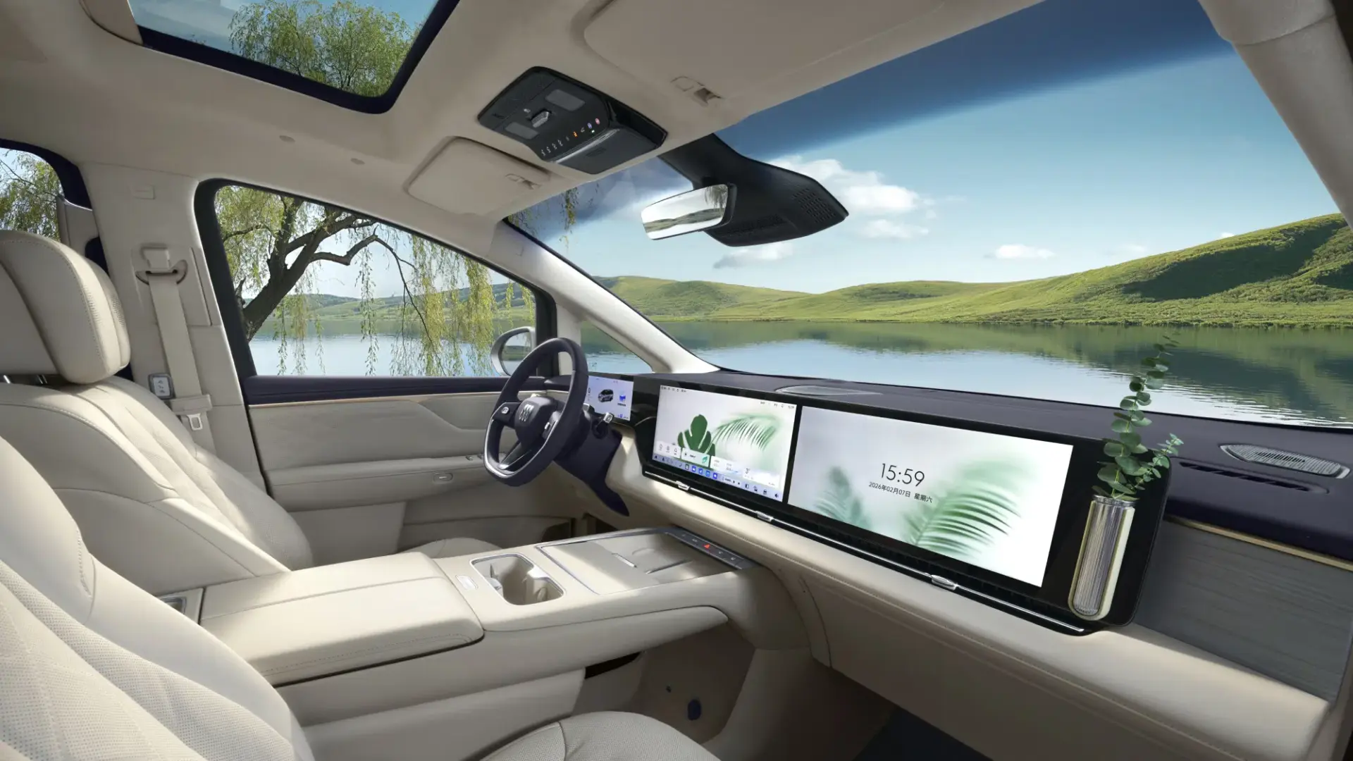 Buick gl8 encasa ev dashboard