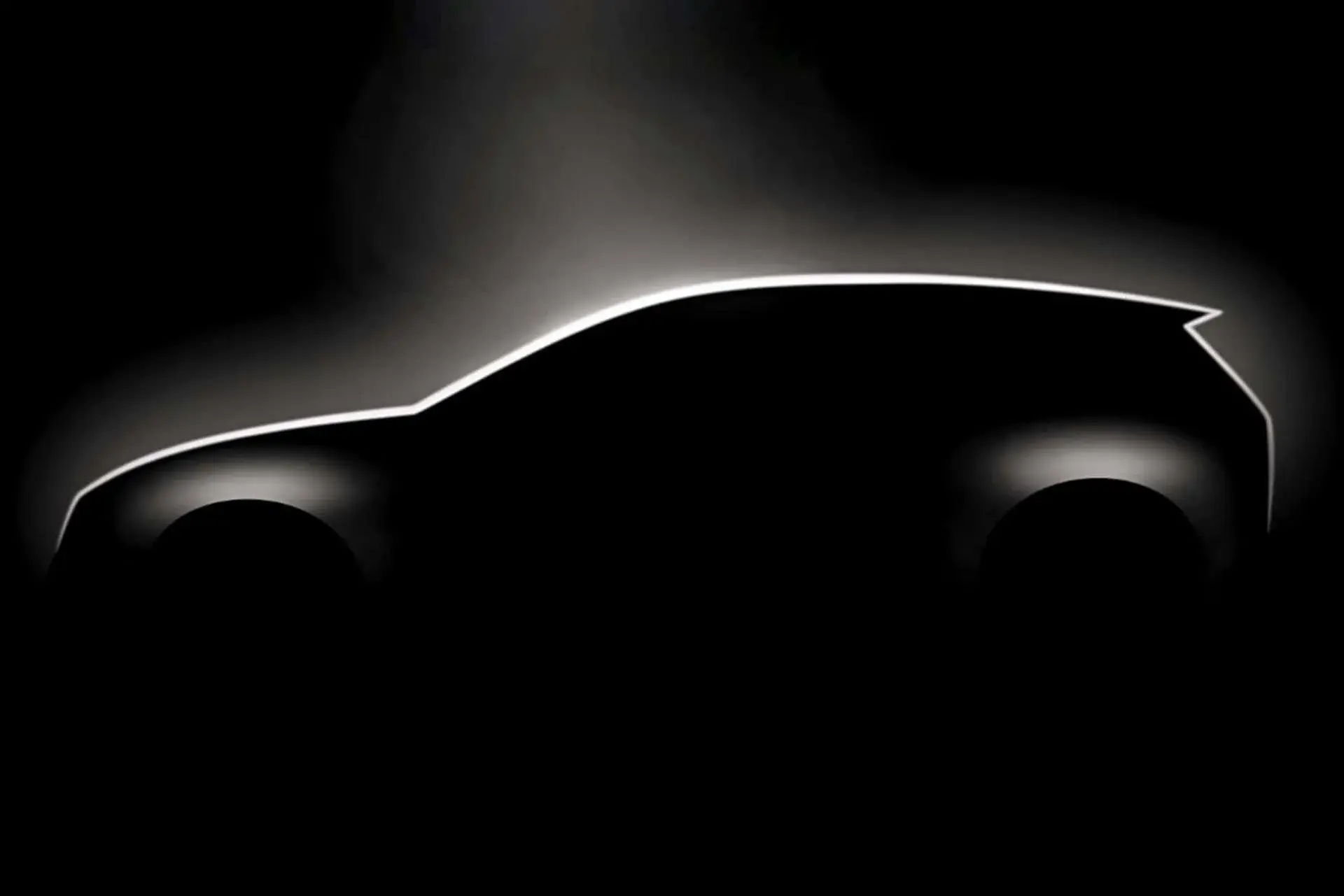 Volkswagen golf mk9 teaser silhouette