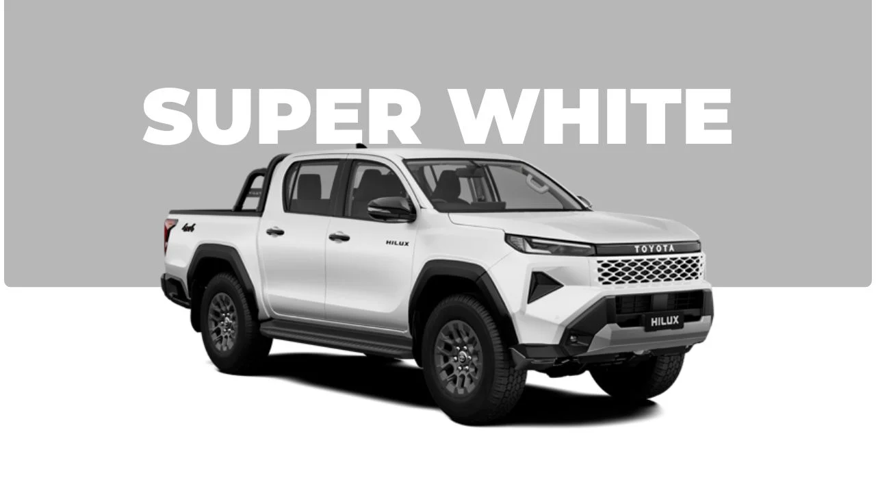 2026 Toyota Hilux Super White