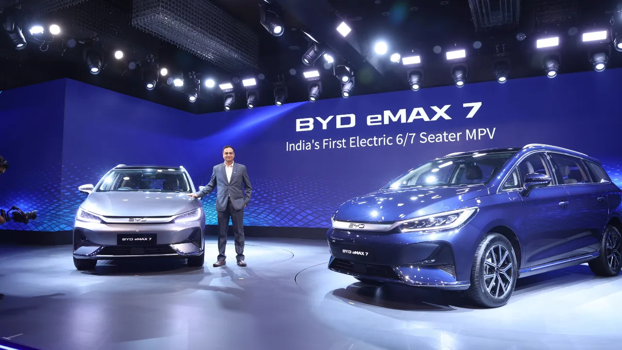 Byd Emaz 7 Electric Mpv Launched At Rs. 26.90 Lakh